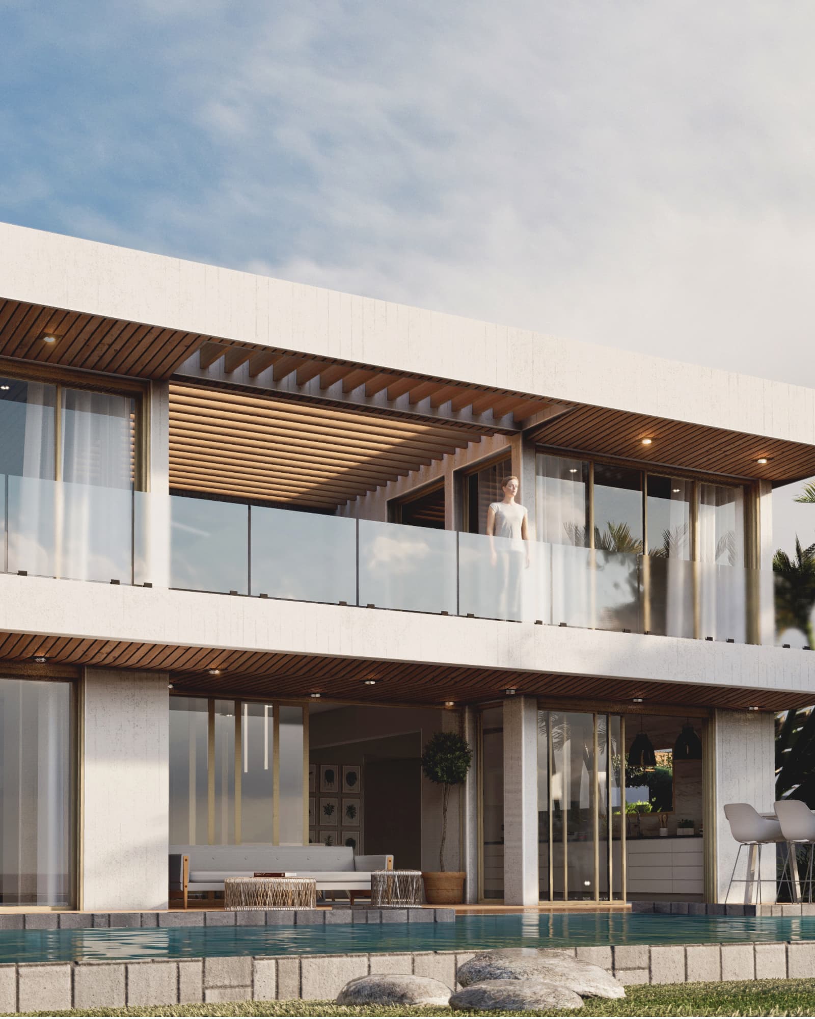 Villa contemporaine à l'ile de la réunion 974 - FG Architectes